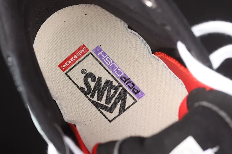 All categories Vans Vans series Vans Mid Vans China Vans Sk8-Hi Vans black side checkerboard professional skateboard shoes VN0A5FCCY28